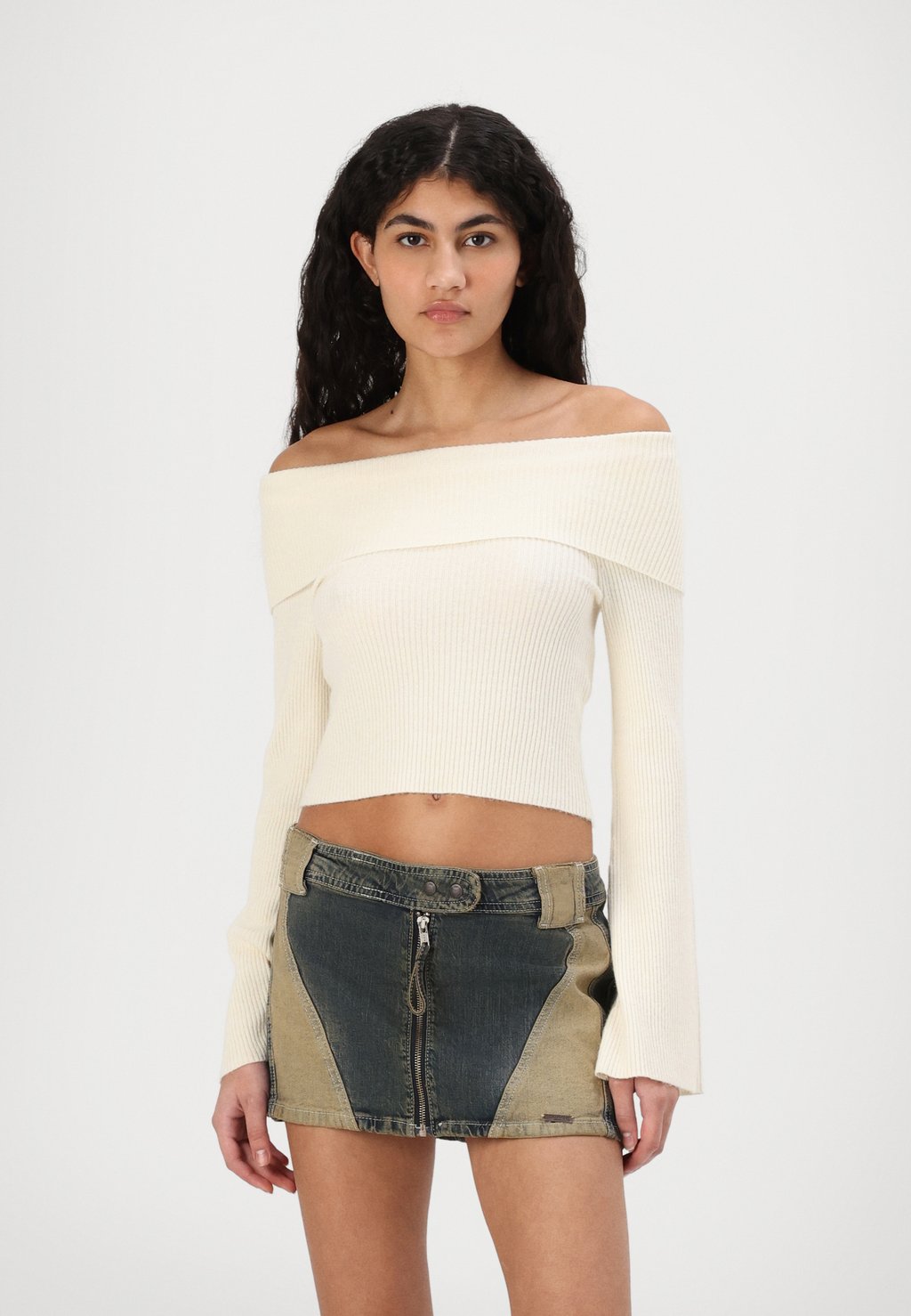 

Свитер ONLJAYDEN OFF SHOULDER ONLY, бежевый