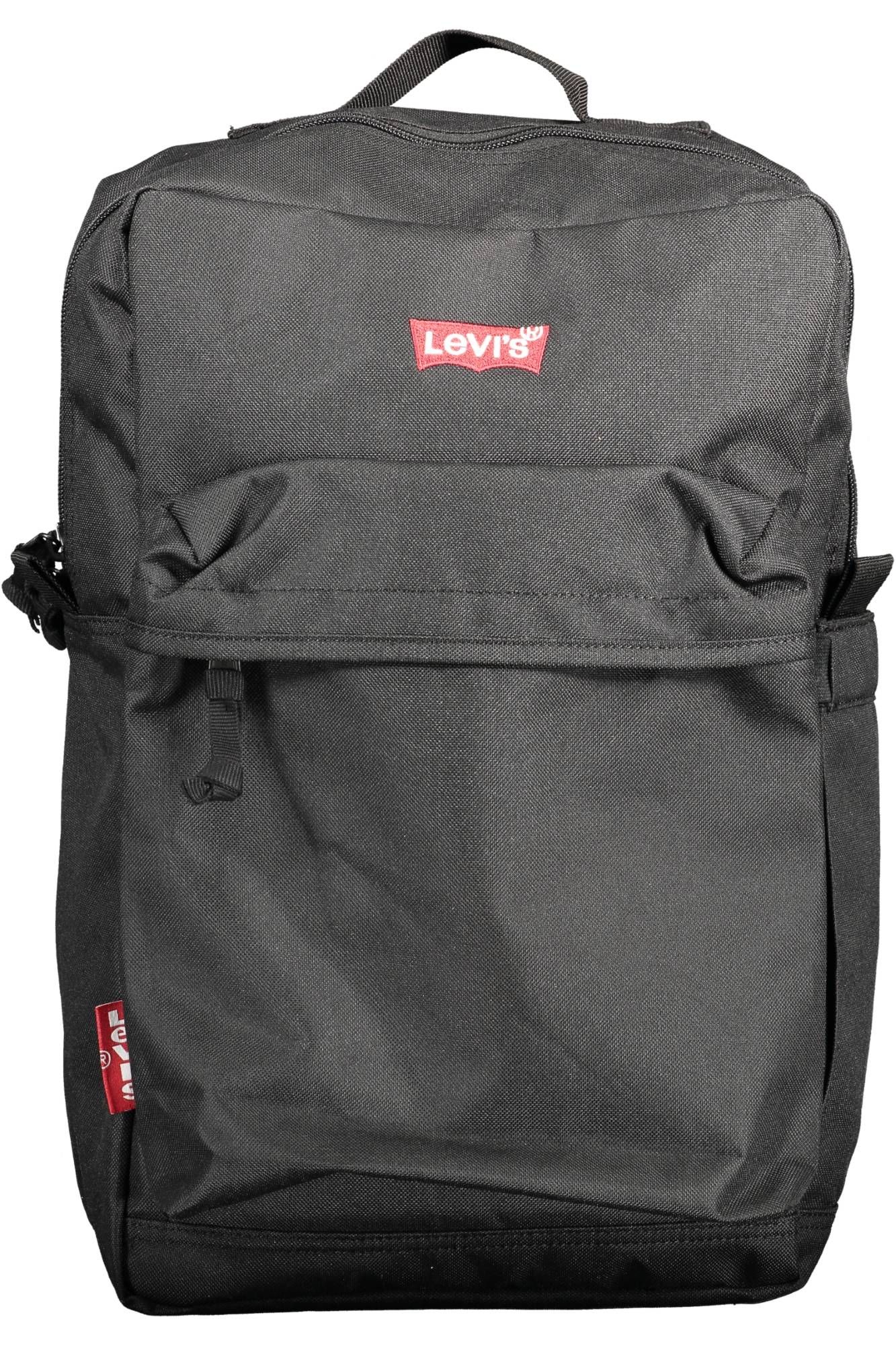 

Черный мужской рюкзак из полиэстера Levi´s