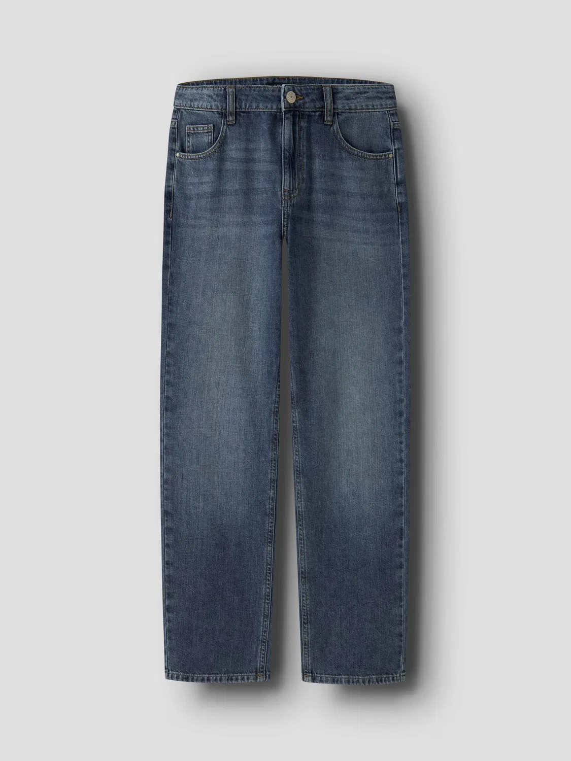 Джинсы LMTD Regular Jeans NKMBex, синий — фото 3