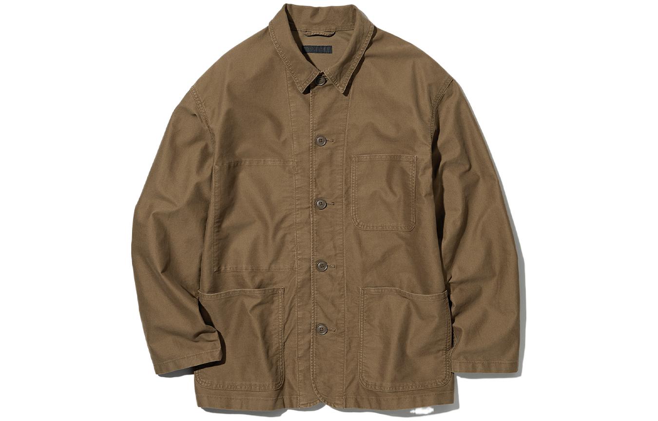 

UNIQLO Куртка унисекс верблюжья, Camel
