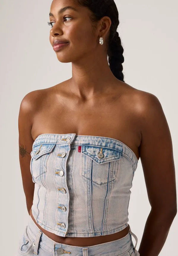 Топ-Труба Levi'S, Denim — фото 4