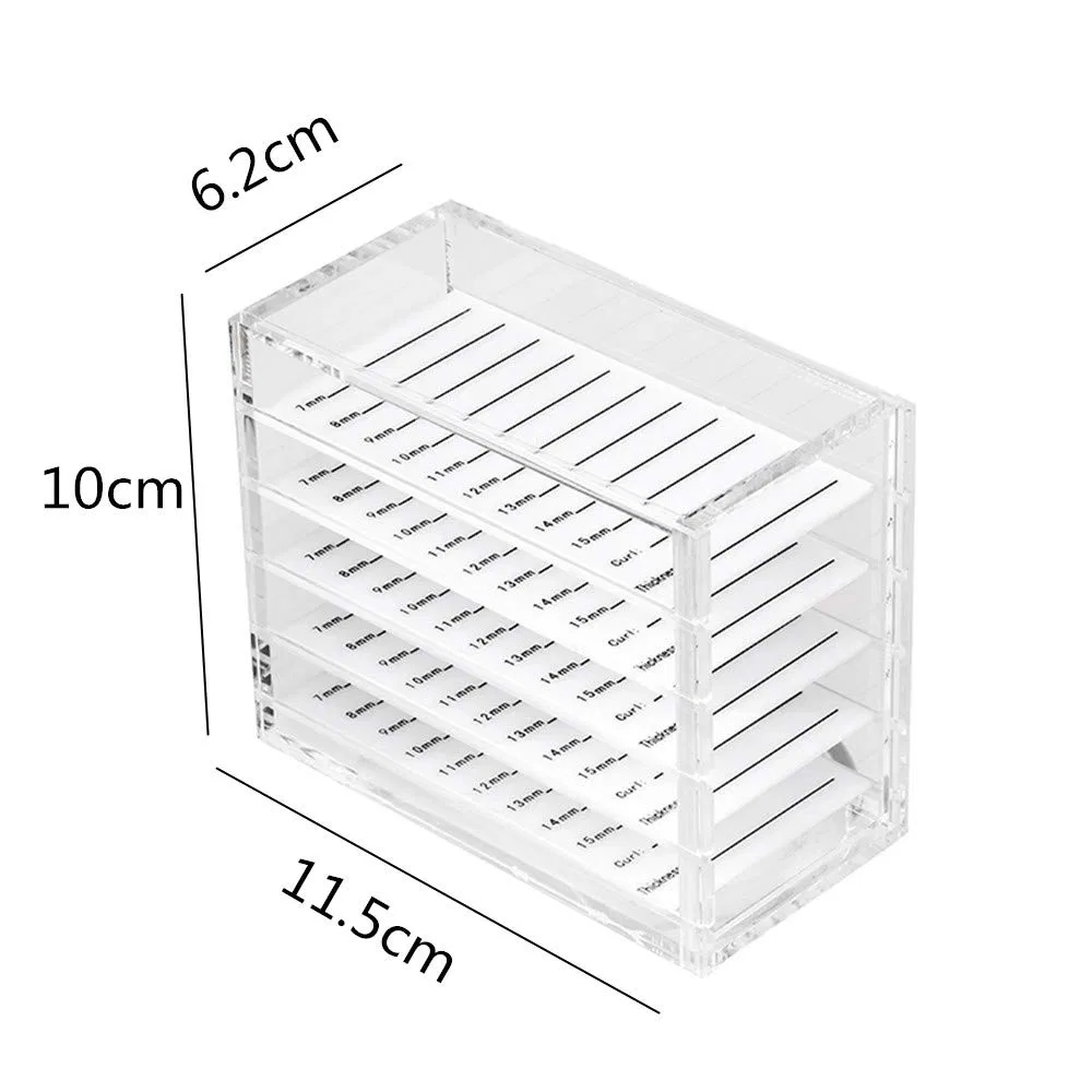 Пятислойный органайзер для накладных ресниц Weimob, Storage Box — фото 2