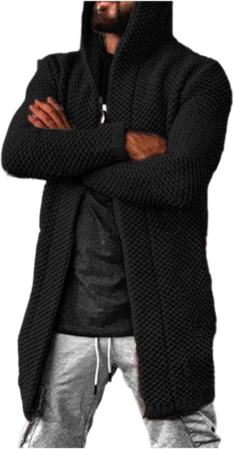 

Мужской кардиган с капюшоном Casual Fashion