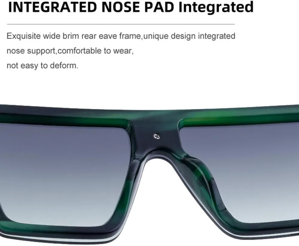 

Женские солнцезащитные очки LVTFCO Fashion в ретро-стиле с градиентной металлической оправой, панк-стиль, мужские очки для вождения на открытом воздухе, 5