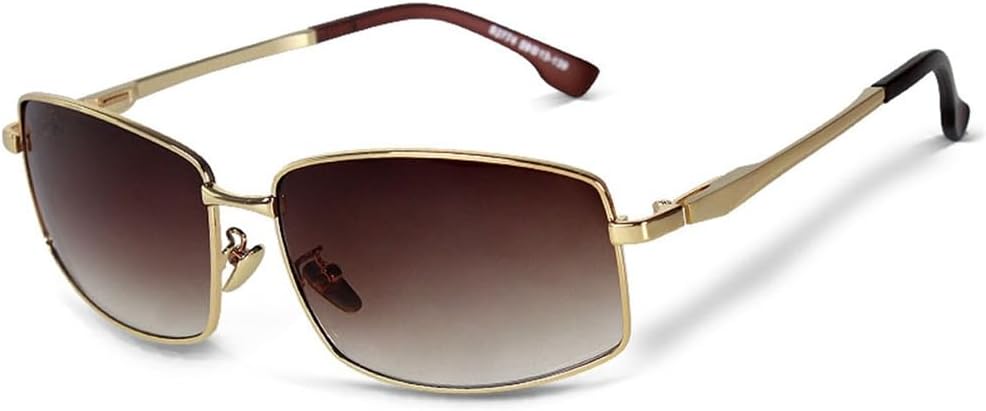 

Солнцезащитные очки прямоугольной формы для мужчин, оправа из сплава, линзы с градиентом, очки для женщин и мужчин, защита от ультрафиолета UV400, очки для вождения VFDHN, 3