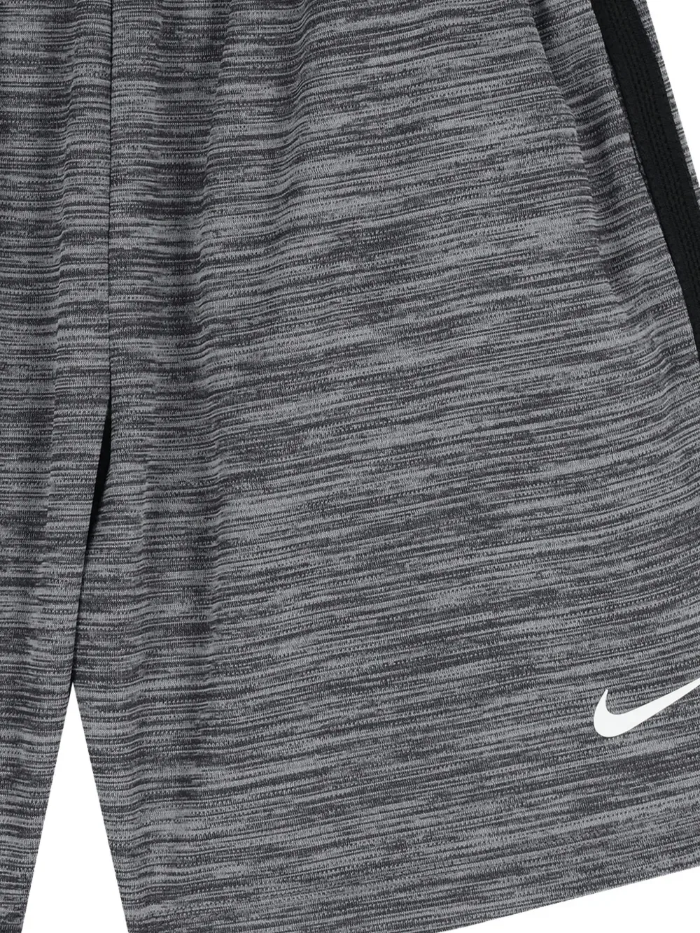 Шорты с логотипом Nike Kids, серый — фото 3