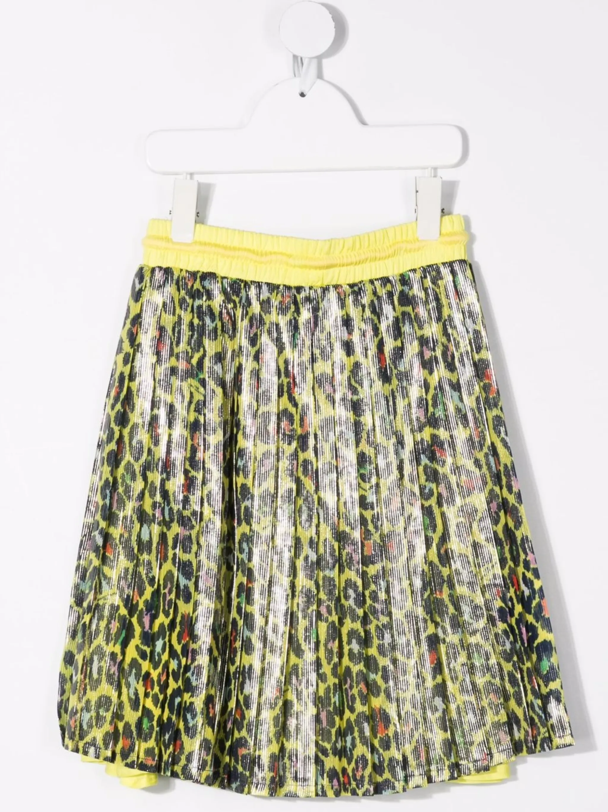 Юбка с леопардовым принтом Marc Jacobs Kids, желтый — фото 2