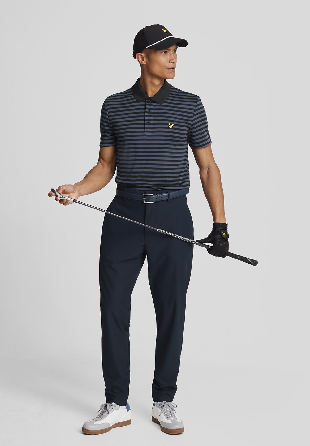 

Брюки LIGHTWEIGHT GOLF TECH TRACKIES Lyle & Scott, темно-синий