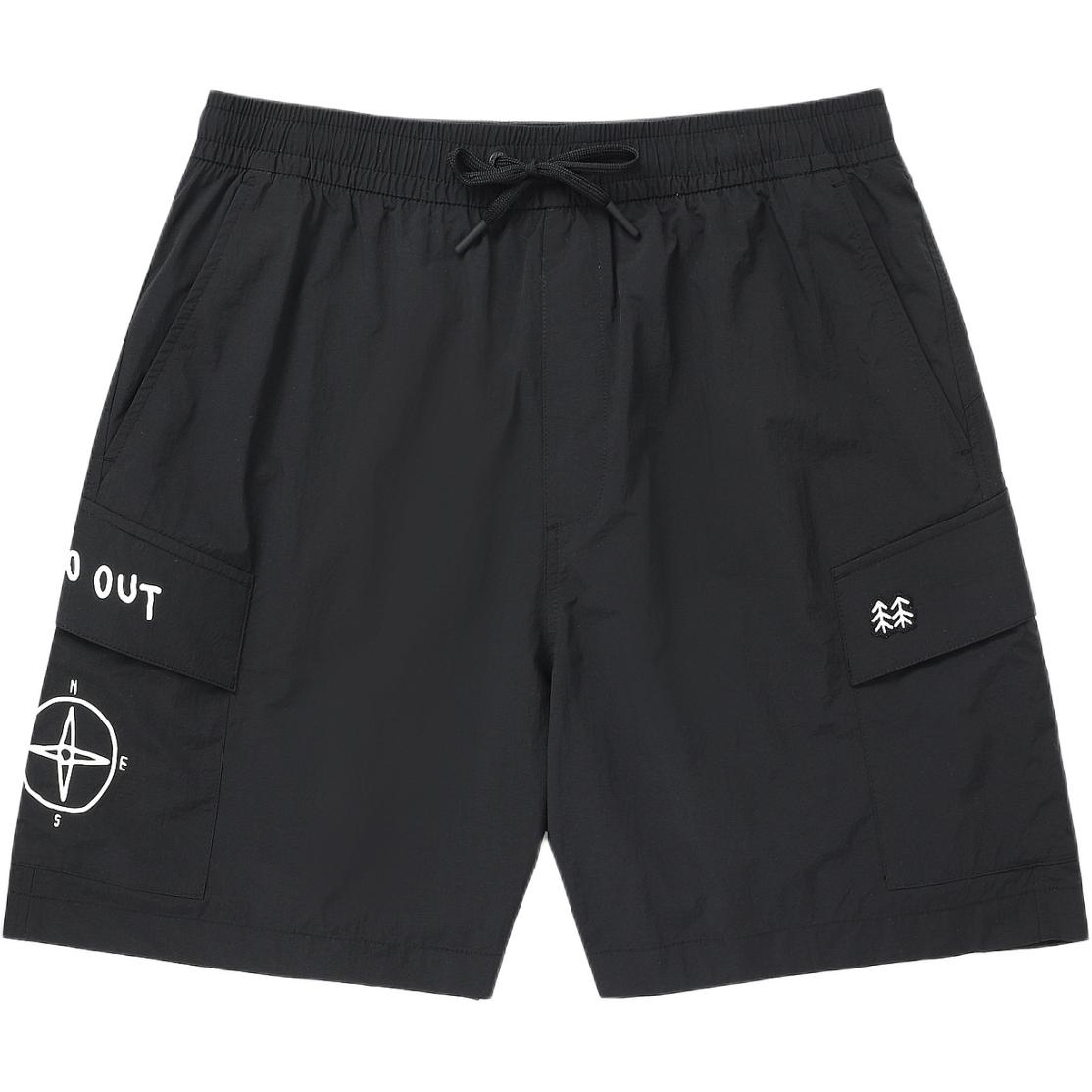 

X INAPSQUARE Повседневные шорты Unisex KOLON SPORT, Черный