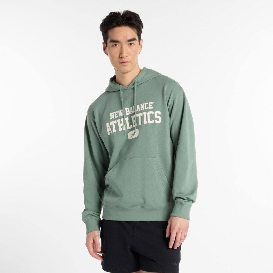 

Толстовка new balance Heritage, светло-зеленый
