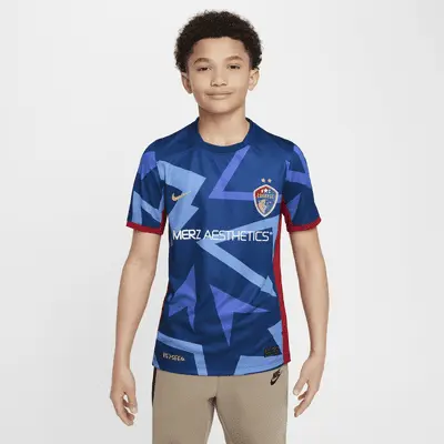 

Джерси Nike North Carolina Courage 2024 Stadium Primary, цвет Gym Blue