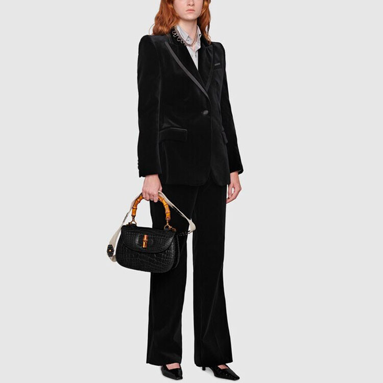 Брюки женские Gucci Casual, черный — фото 2