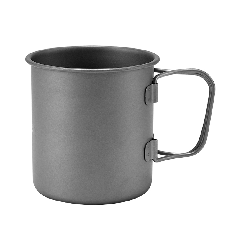 

Outdoor Water Equipment 300ml Jeep, pure titanium mug