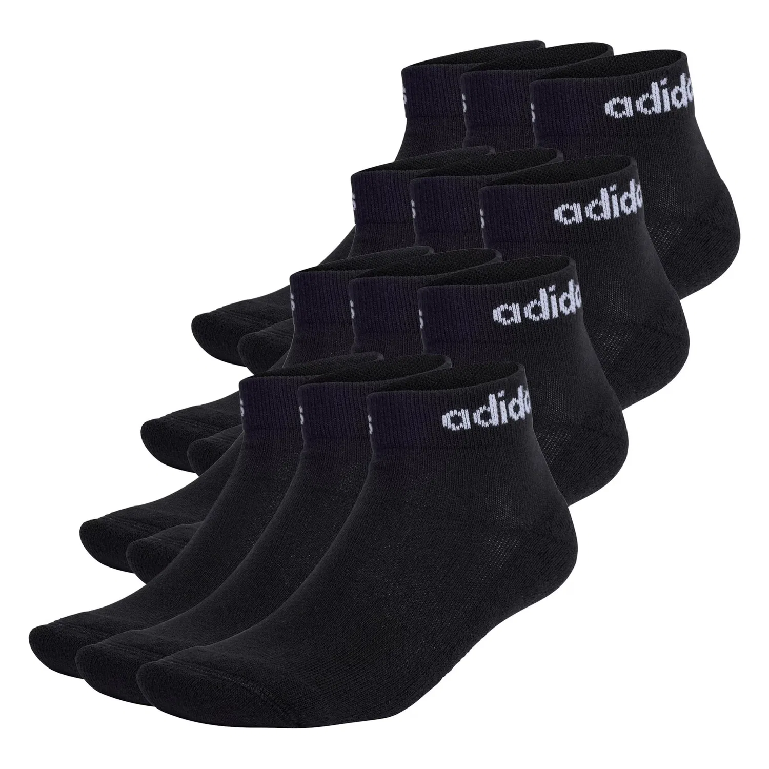 Носки Adidas Originals набор из 12 пар, черные