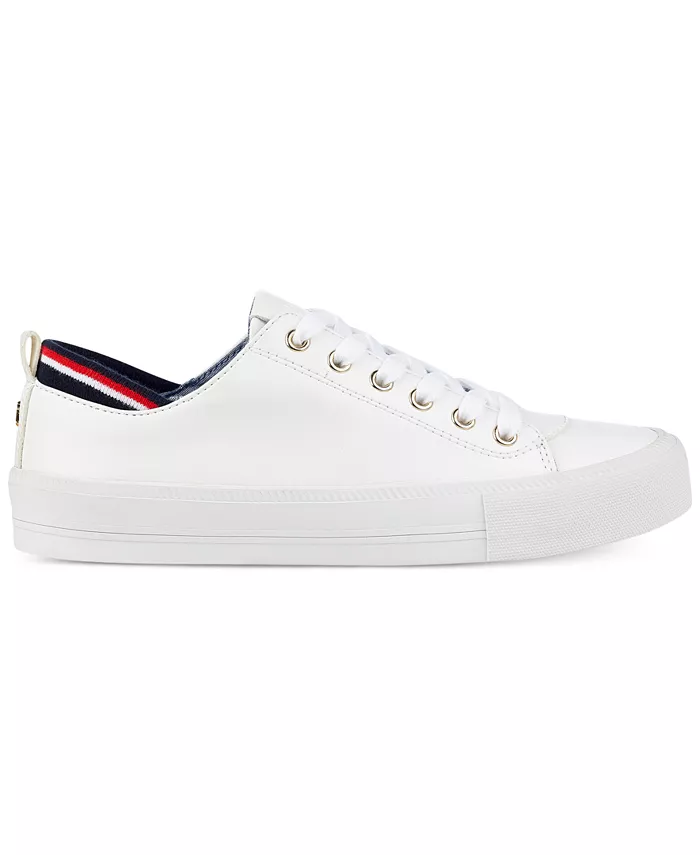 Женские кроссовки на шнуровке Two Tommy Hilfiger, белый — фото 2