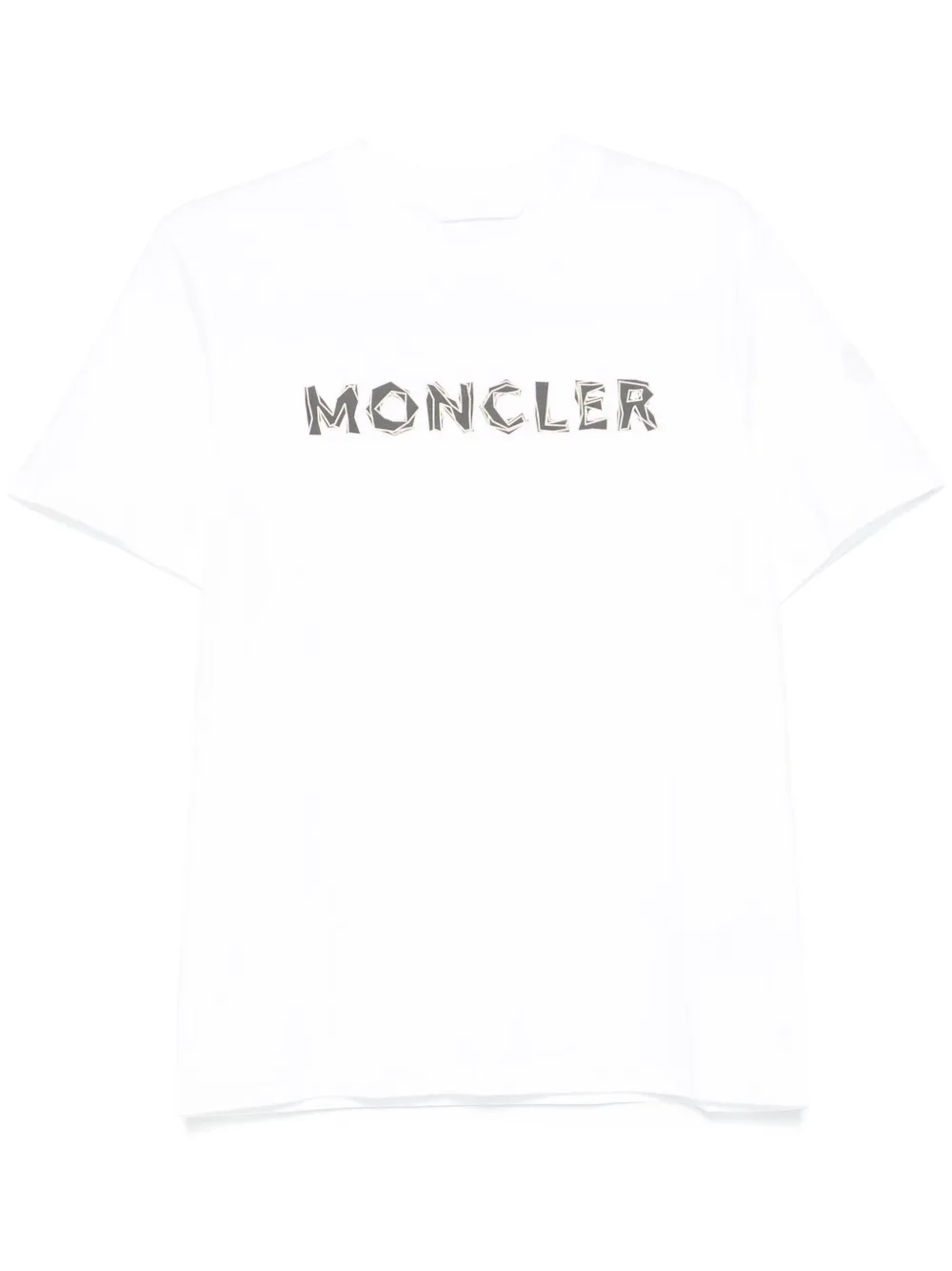 

Футболка с короткими рукавами MONCLER, белый