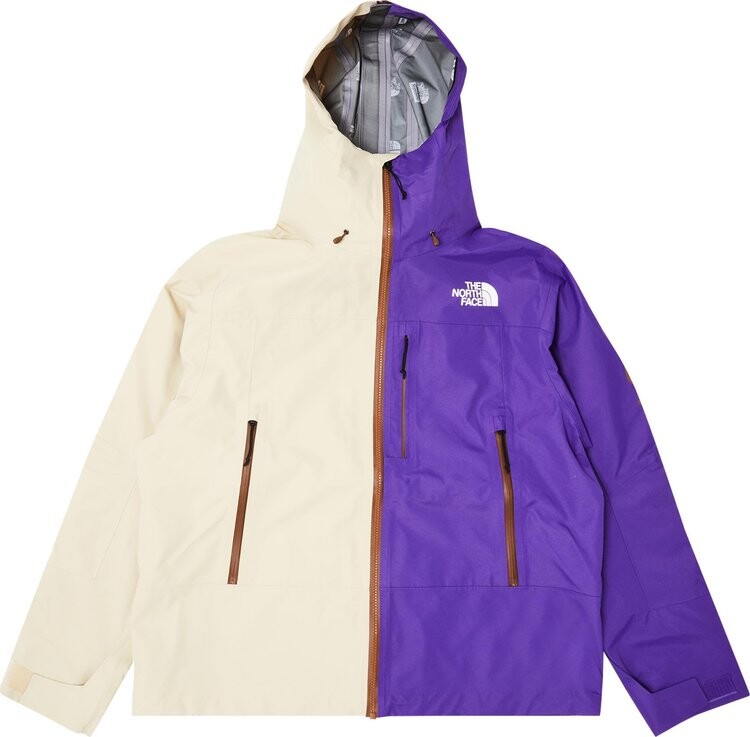 

Куртка Supreme x The North Face Split Taped Seam Shell 'Tan', загар