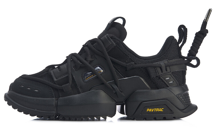 

Кроссовки Pan Gu Chunky женские низкие черные Lining