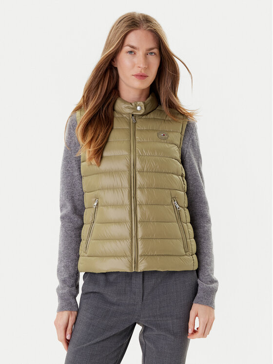 

Утепленный жилет regular fit WW0WW45499 Tommy Hilfiger, хаки