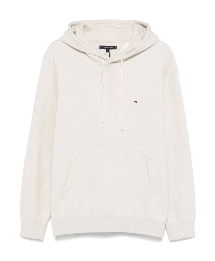 

Бежевый пуловер с капюшоном на шнуровке Tommy Hilfiger, бежевый