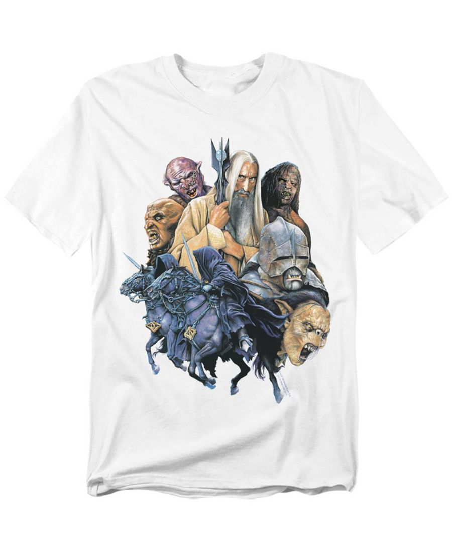 

Мужская футболка Коллаж зла Lord Of The Rings, White, Белый, Мужская футболка Коллаж зла Lord Of The Rings, White