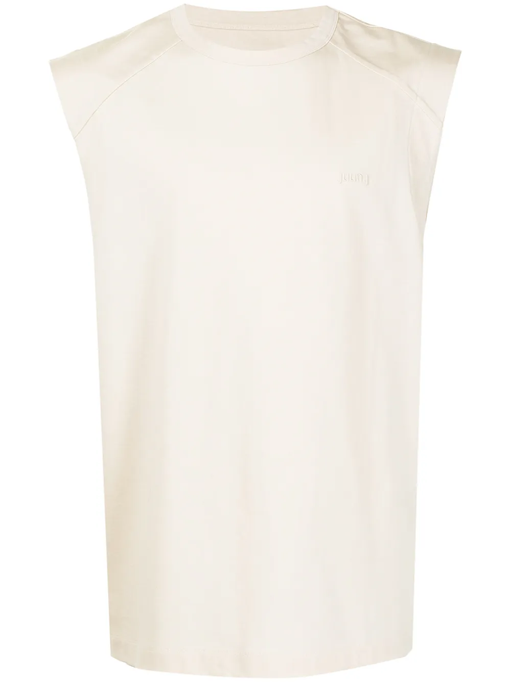 

Топ с графичным принтом Juun.J, нейтральный