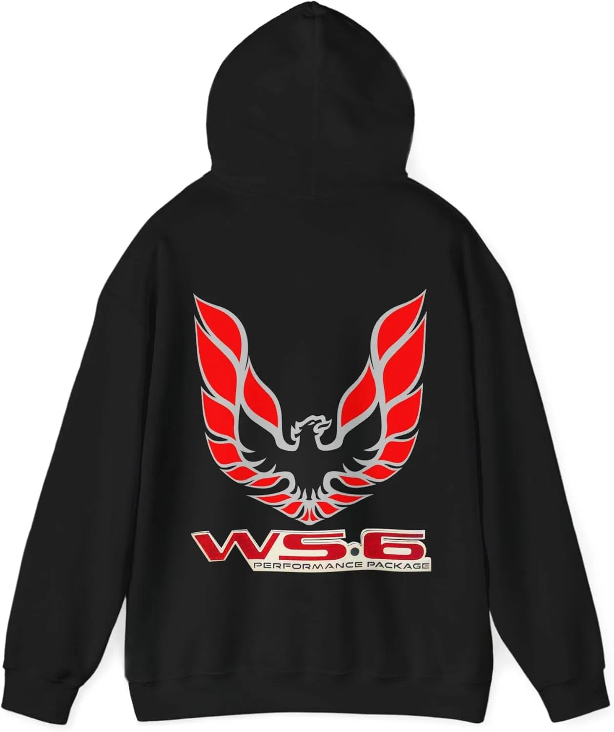 Толстовка Heavy Hoodie WS6 Firebird Bird Trans Am Car Guy Gift, классика, хот-род, Smokey — фото 3