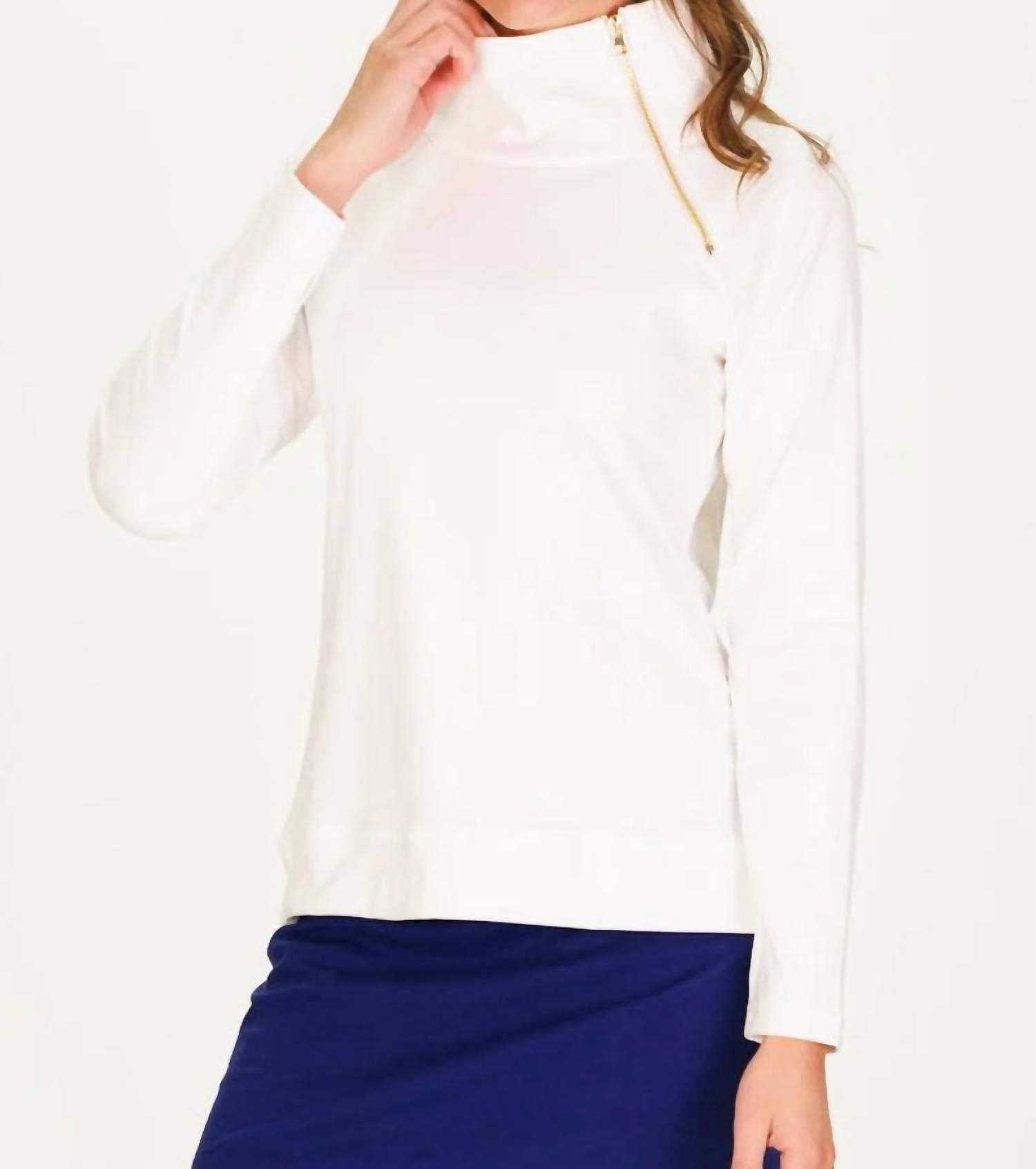 

Duffield Lane Толстовка Bowen - размер плюс, белая, Белый, Duffield Lane Толстовка Bowen - размер плюс, белая