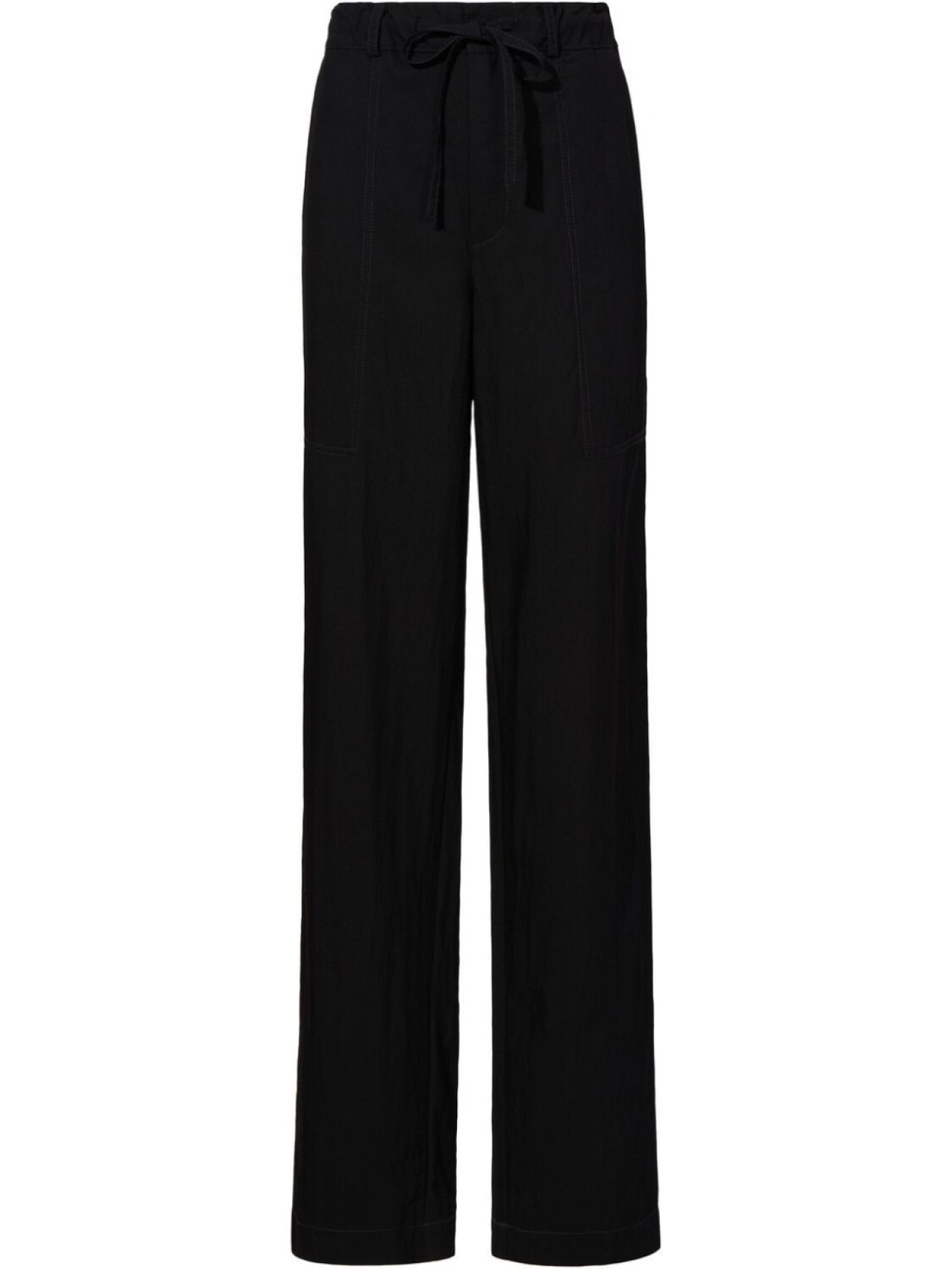 

Proenza Schouler White Label прямые брюки с кулиской, черный