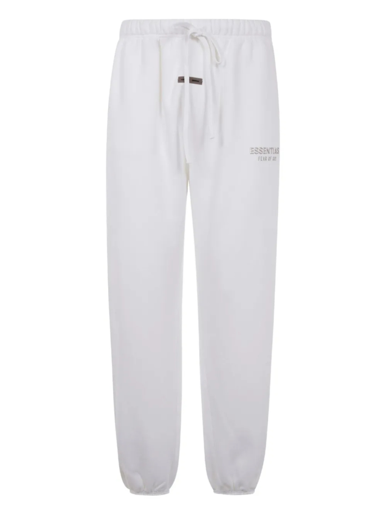 

Спортивные брюки FEAR OF GOD ESSENTIALS с тисненым логотипом, белый