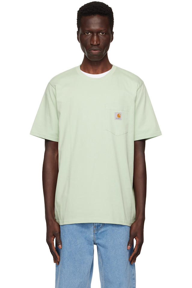 

Карманная футболка Carhartt Work In Progress, зеленый