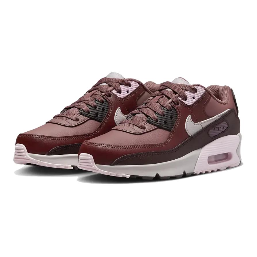 Nike Air Max 90 Leather GS 'Smokey Mauve Earth' Коричнево-розовая — фото 2