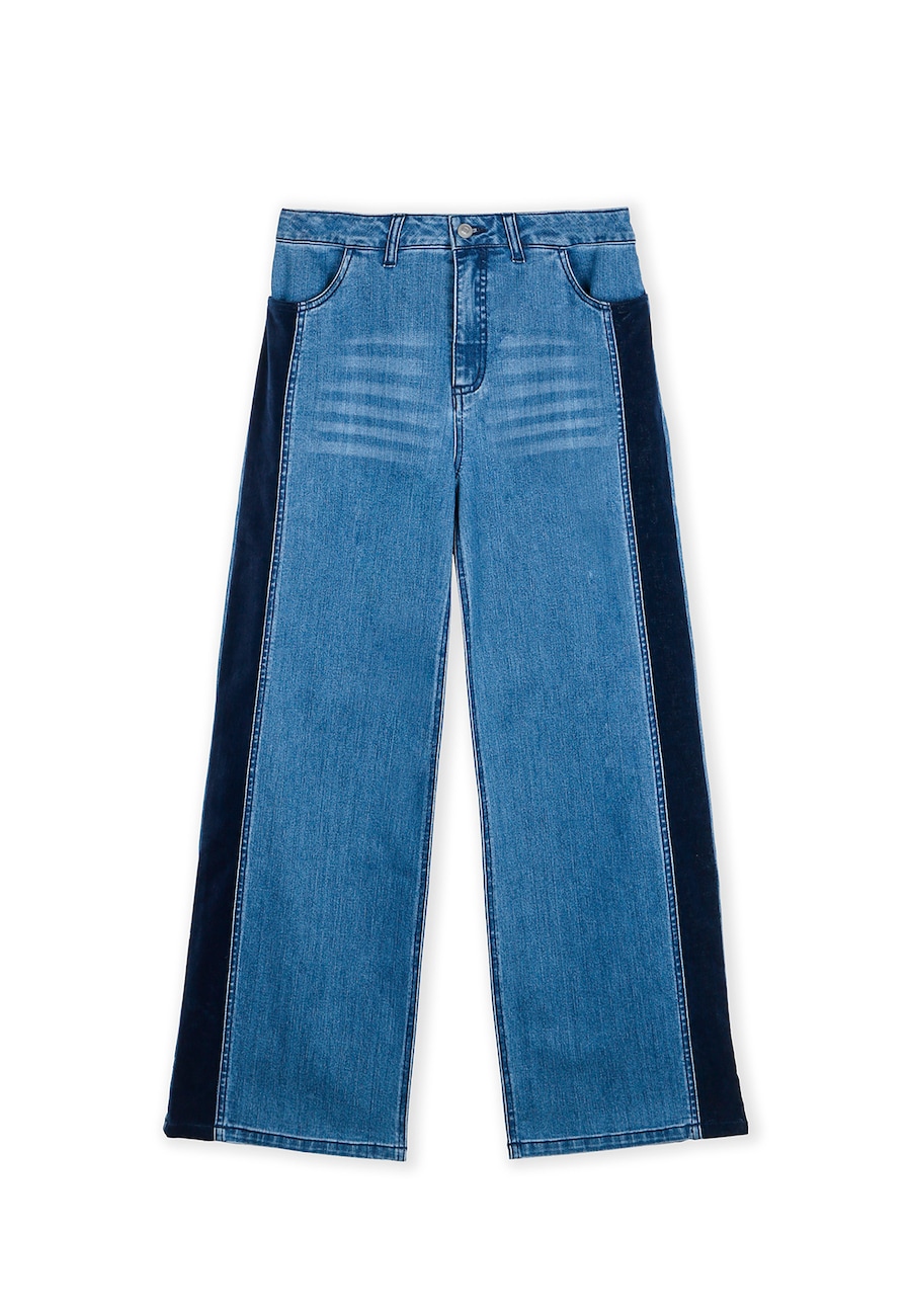 

Джинсы с широкими штанинами Lola Casademunt, Blue Denim/Dark Blue