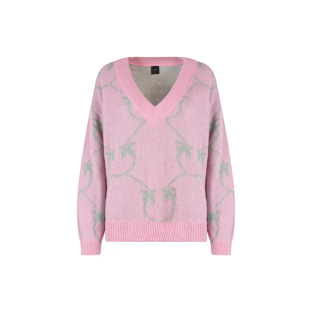 

Свитер FW22 Женский Персиковый Розовый PINKO