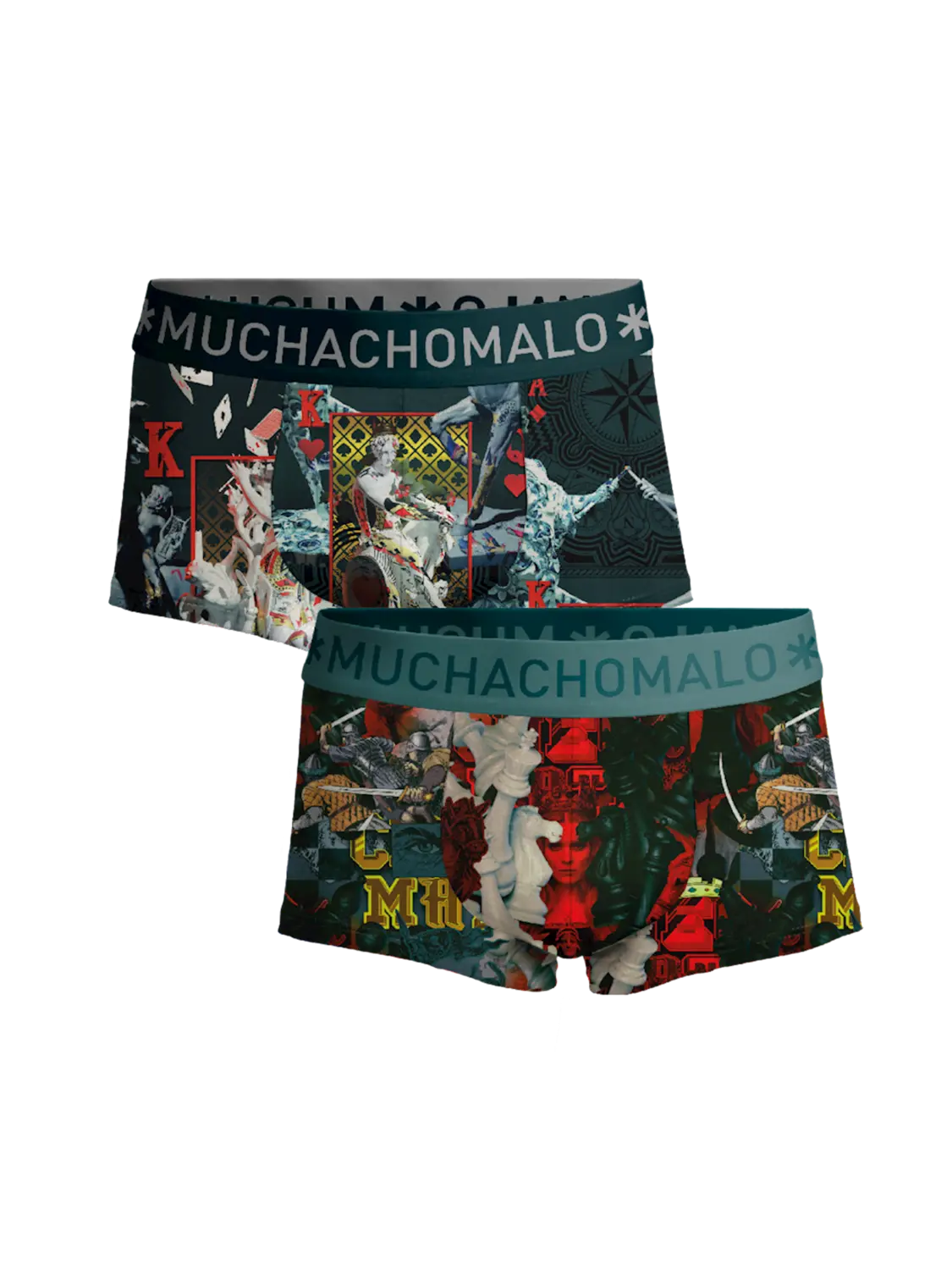 

Боксеры 2 шт трусы Muchachomalo, мультиколор