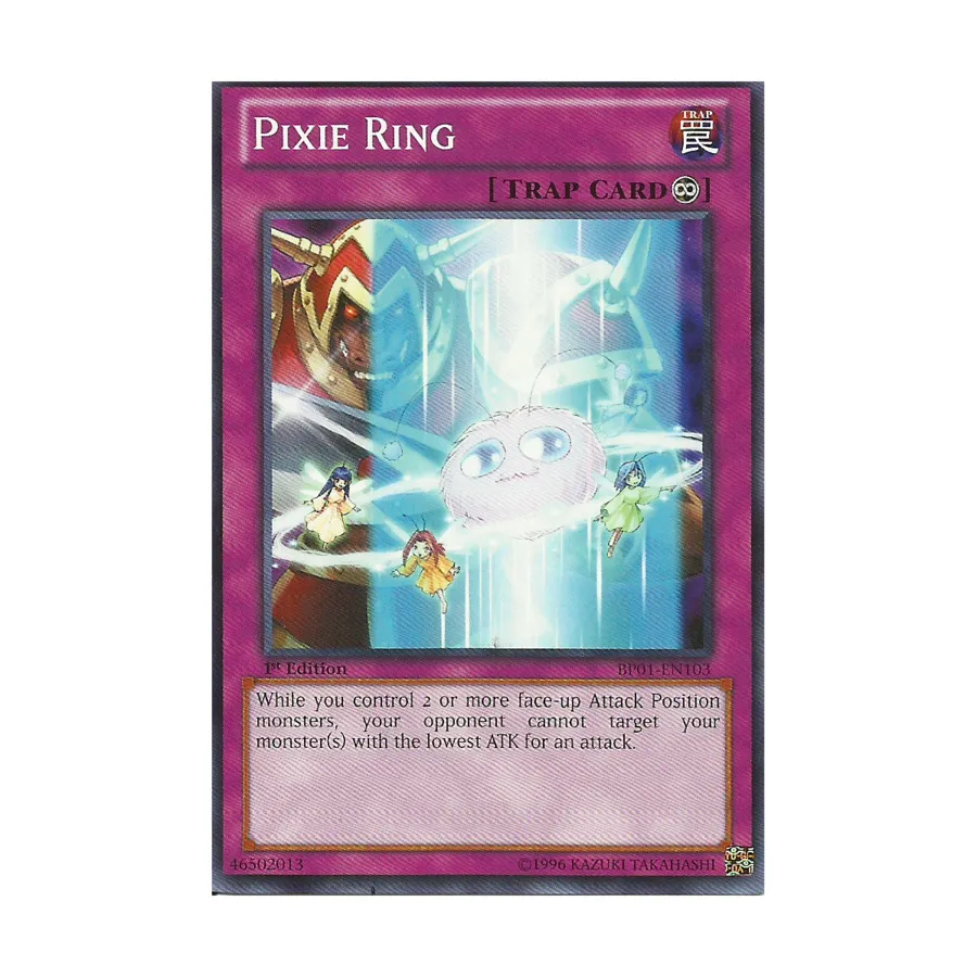 

CCG Кольцо Пикси (Редкое в виде звездного листа), Yu-Gi-Oh - Battle Pack 1 - Epic Dawn - Singles