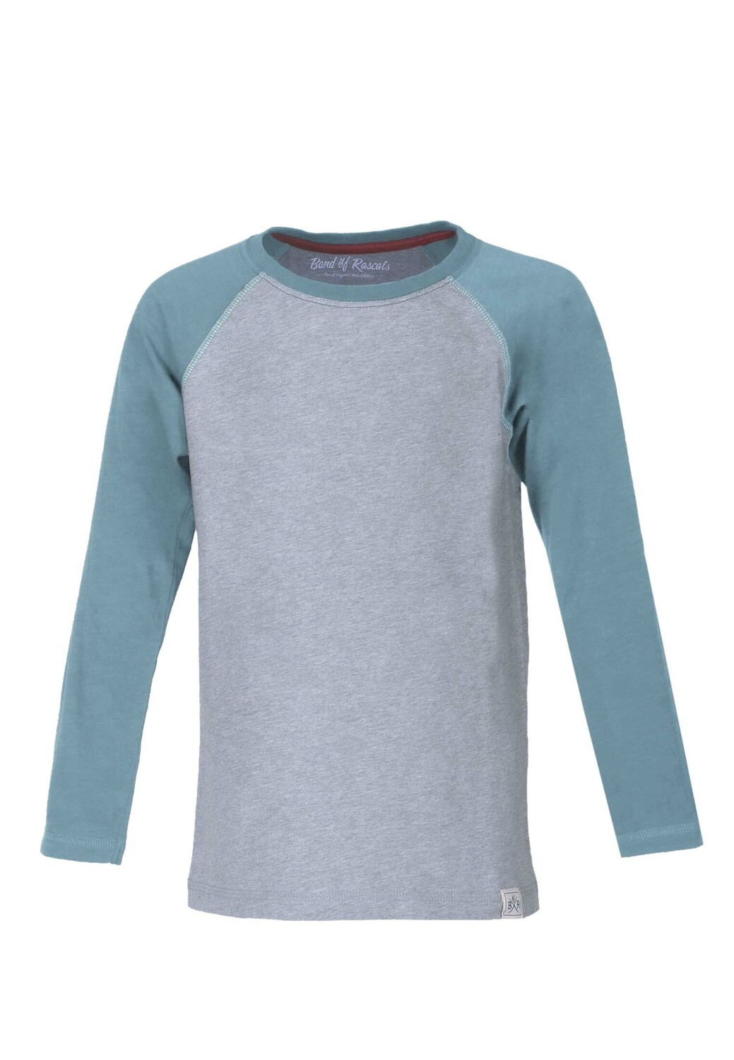 

Лонгслив Band of Rascals Raglan, цвет arctic blue