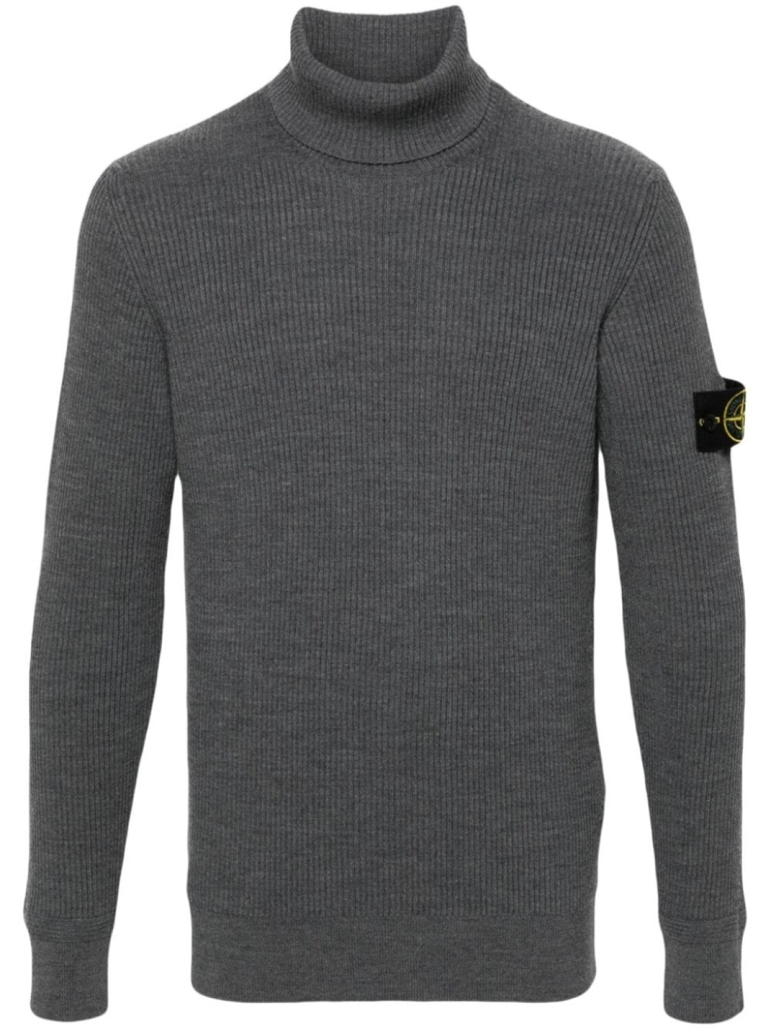 

Stone Island свитер с нашивкой Compass, серый