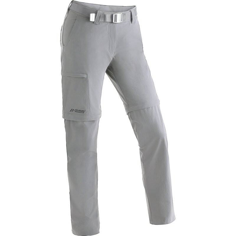 

Брюки inara slim zip da-zip off pants el. Maier Sports, цвет sleet