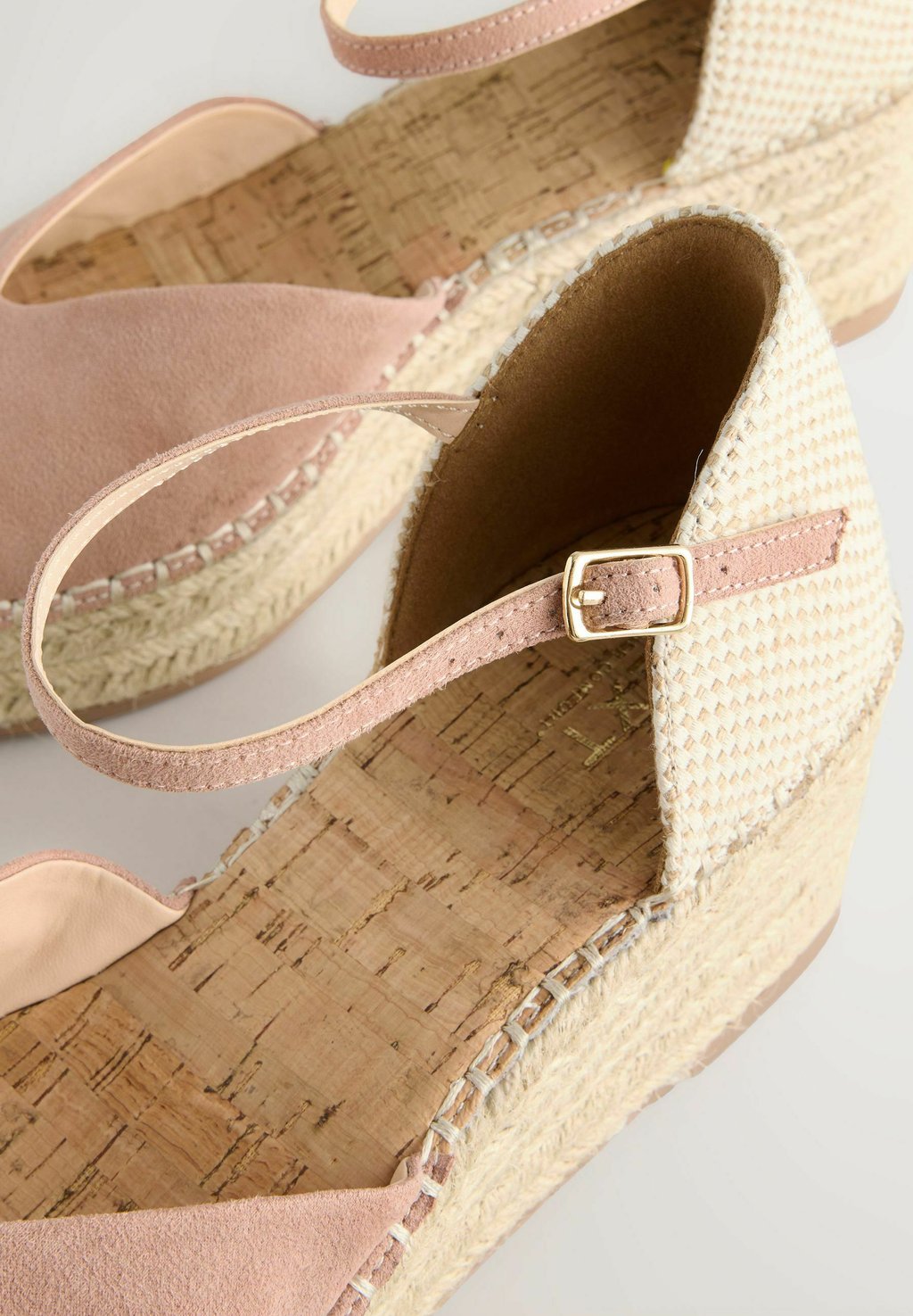Босоножки на платформе STANDARD WIDE FIT - FOREVER COMFORT CLOSED TOE - Platform heels Next, цвет Mottled Pink — фото 4