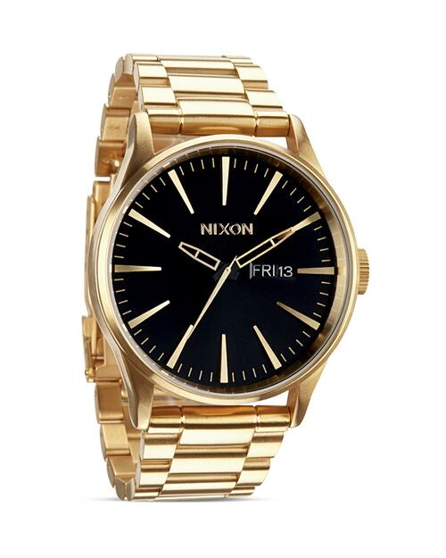 

Часы Sentry SS, 42 мм Nixon, цвет Gold