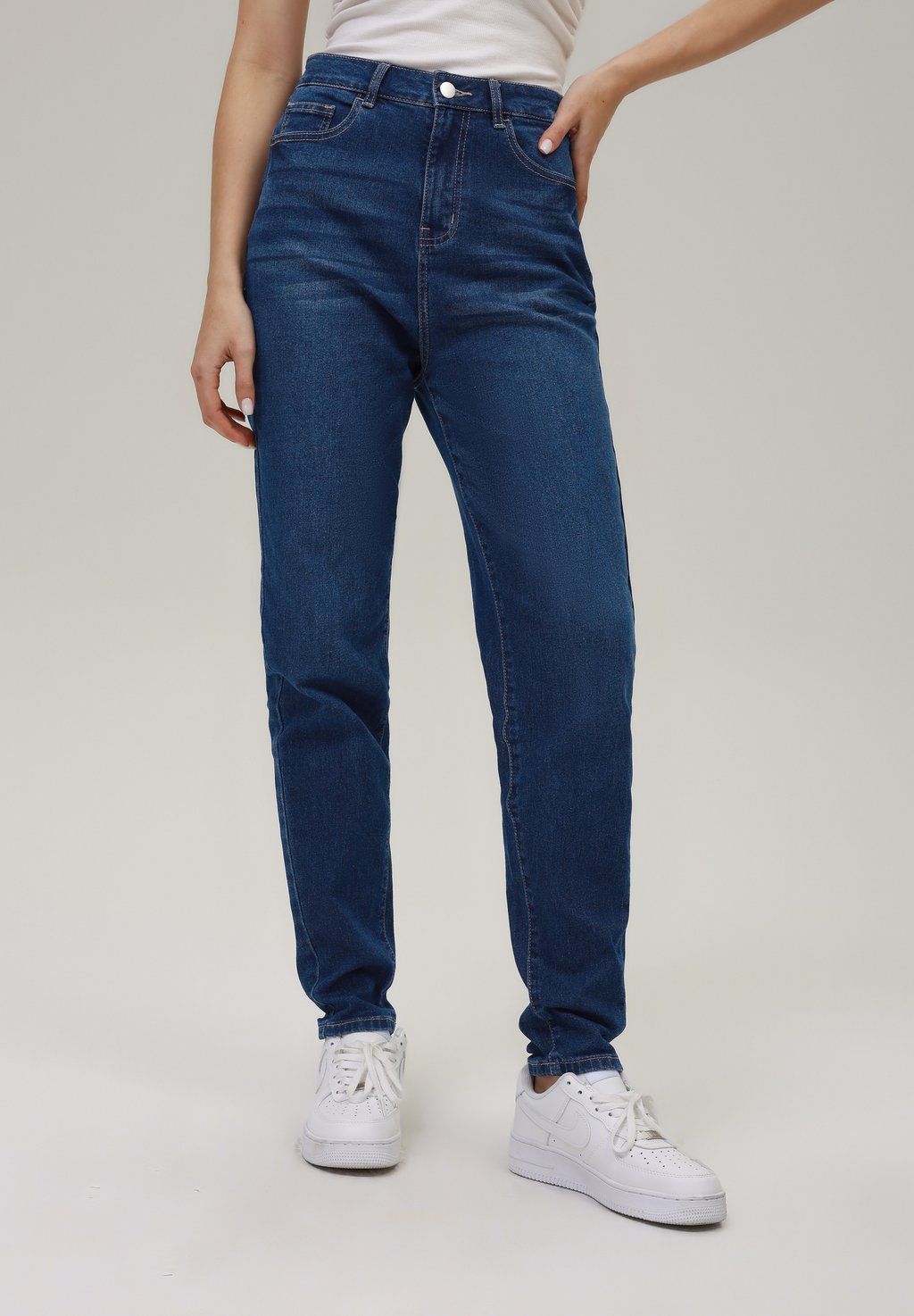 

Джинсы облегающего кроя Even&Odd, цвет Mid Blue Wash
