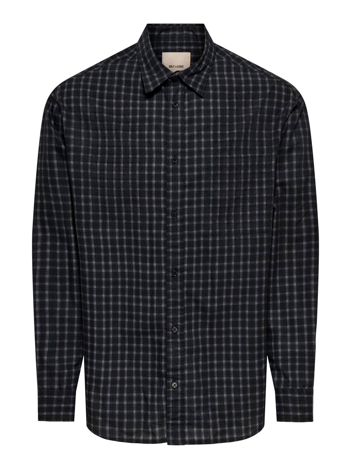 

Only & Sons Рубашка для делового стиля 'Bali' Regular fit, серый, антрацит