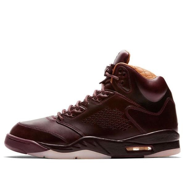 

Кроссовки 5 ретро премиум Air Jordan, бордовый, Красный, Кроссовки 5 ретро премиум Air Jordan, бордовый