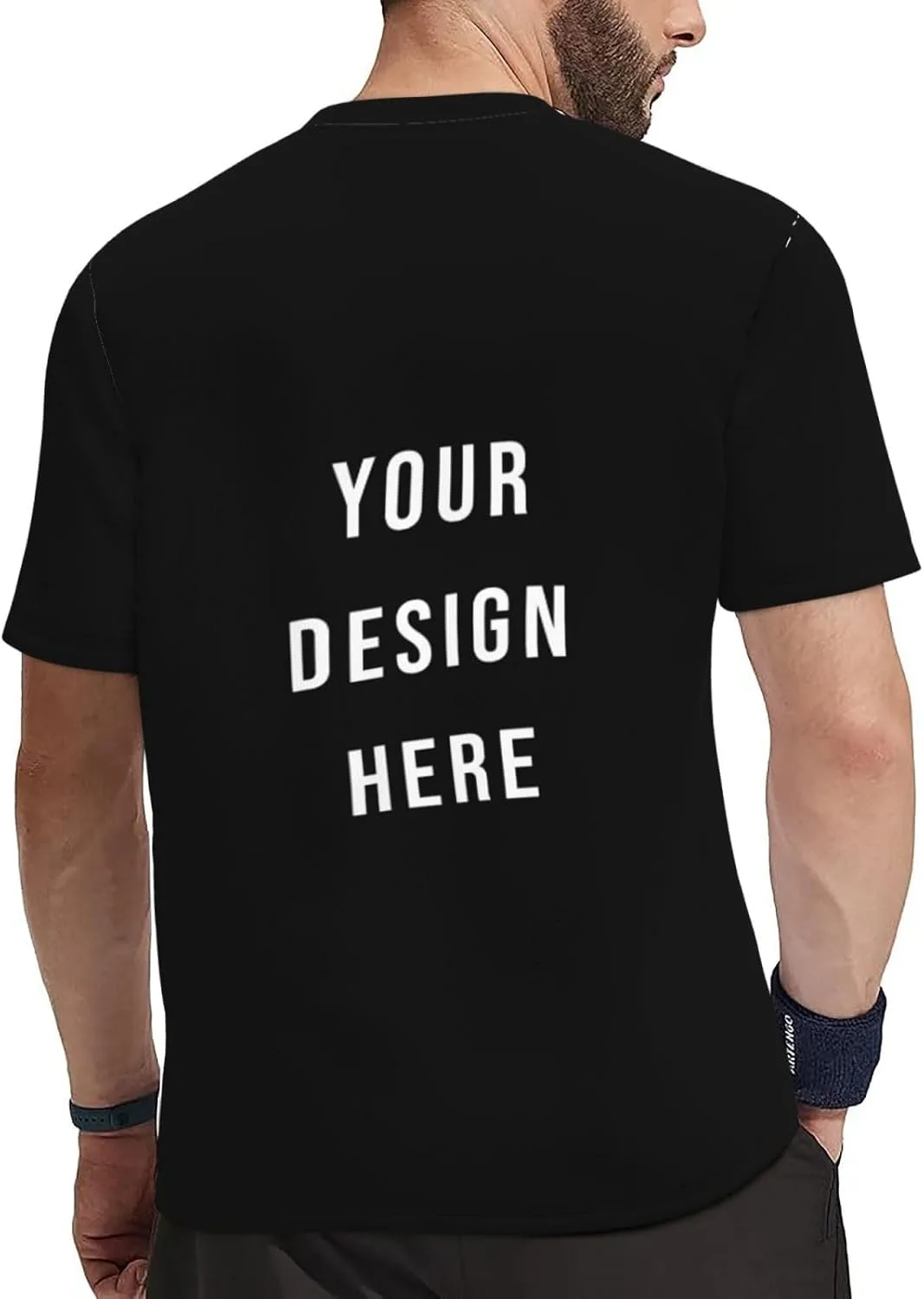 Футболка Custom с логотипом и текстом на 4 сторонах — фото 2