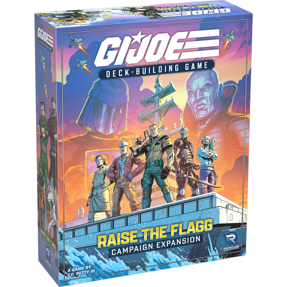 

Настольная игра Renegade Game Studios G.I. JOE Deck-Building Game: Raise the Flagg Campaign Expansion