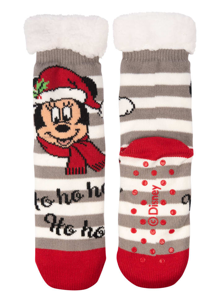

Носки United Labels Disney Mickey Mouse Hütten Haus Kuschel, цвет weiß/grau