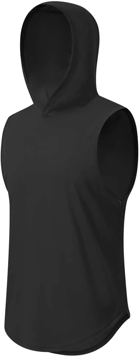 

Мужская худи-майка для тренировок Muscle Cut Off