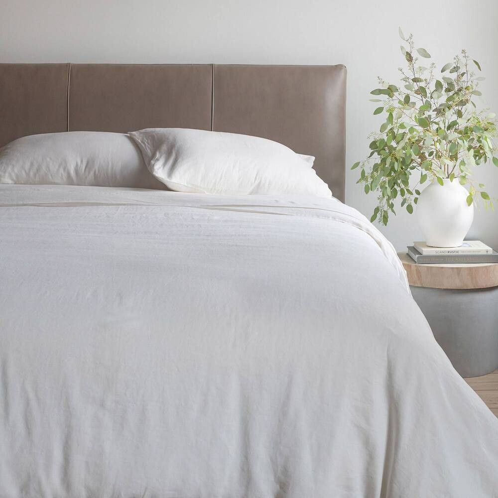 

Пододеяльник и накидка из 100% французского льна Bokser Home, цвет Cream