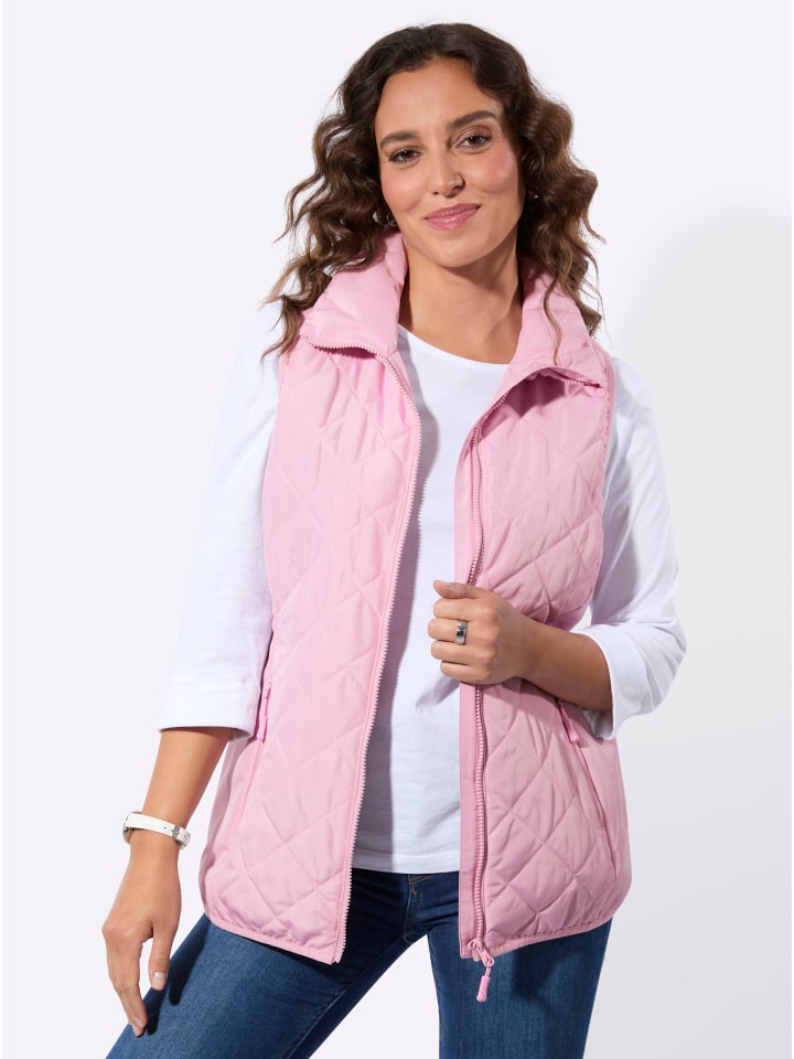 

WITT WEIDEN Стеганый жилет розового цвета